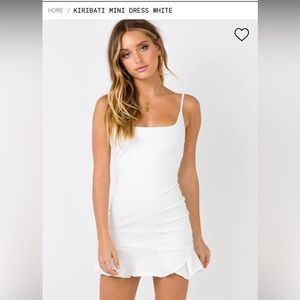 Princes polly white dress